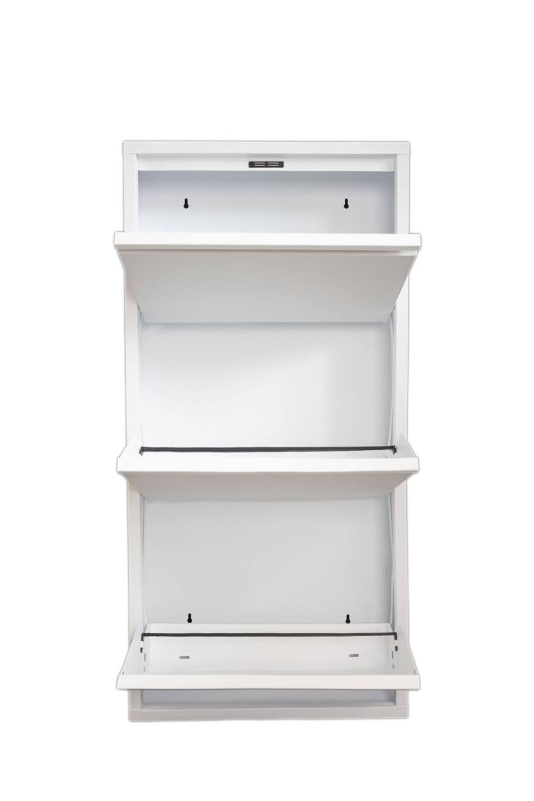 Scarpiera Dpapi, 50x15h103 cm, Bianco