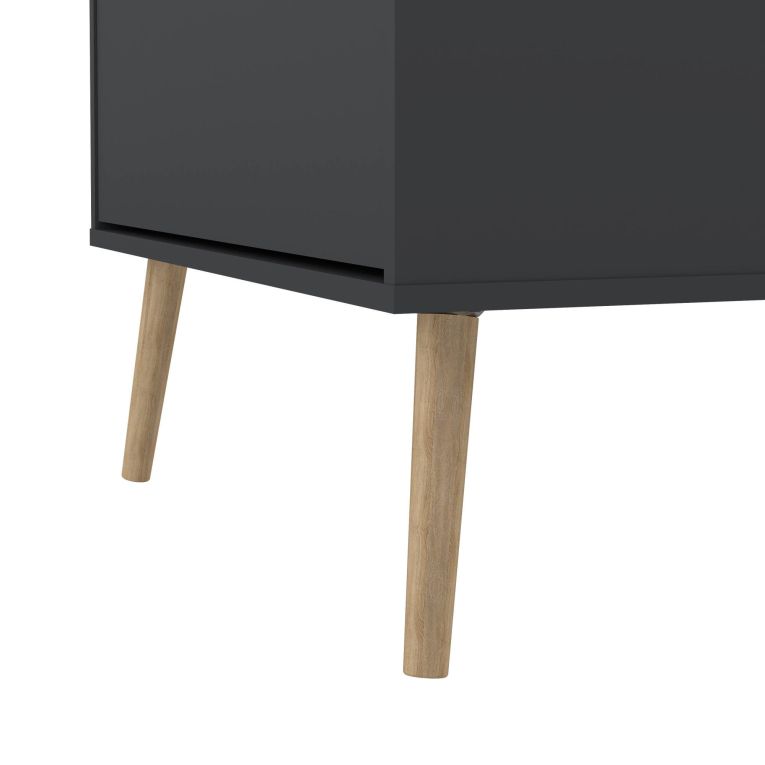 Scarpiera Lillian, Mobile portascarpe, Armadio da ingresso multiuso, Mobiletto per calzature, 24x70 h139 cm, Grigio