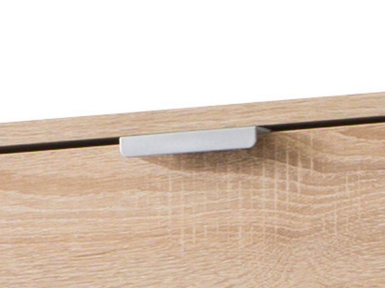 Scarpiera Marrone Rovere Chiaro un Ripiano 5 Ante 58x18x191.5h cm, kit Fissaggio a Muro Incluso - Capriolo