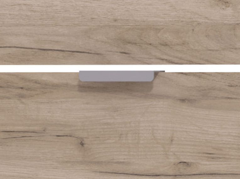 Scarpiera Marrone Rovere Scuro un Ripiano 5 Ante 58x18x191.5h cm, kit Fissaggio a Muro Incluso - Capriolo