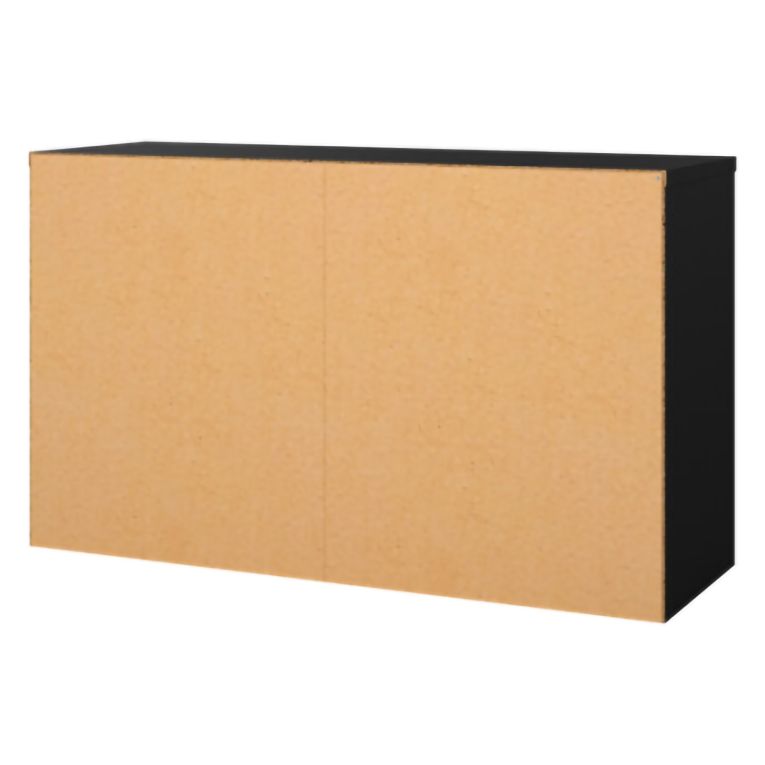 Scarpiera Nero Colore Ante Nero 70.3x24.05x41.8h cm, - Ordona