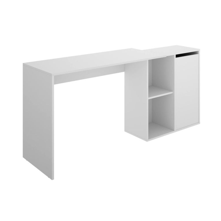 Scrivania angolare bianca 120x78cm - Aksel