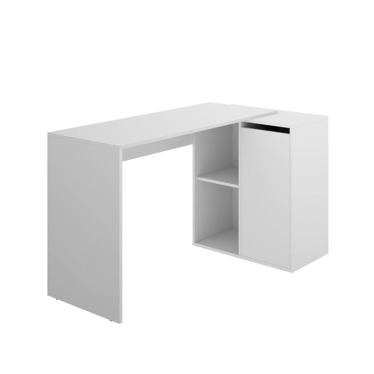 Scrivania angolare bianca 120x78cm - Aksel