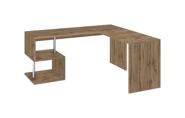 Scrivania angolare rovere 160x60cm - Annibi