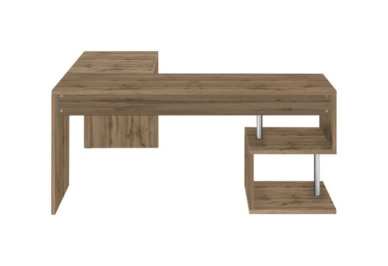 Scrivania angolare rovere 160x60cm - Annibi
