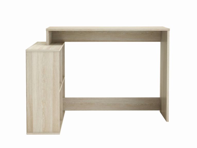 Scrivania angolare rovere e bianca 111x100cm - Kyarr