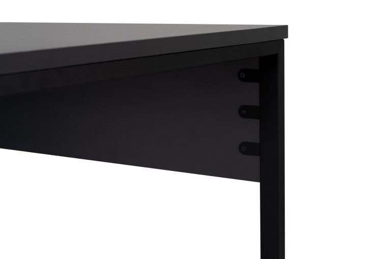Scrivania lineare antracite 240x60cm - Violet