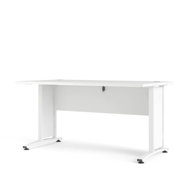 Scrivania lineare bianca 150x80cm - Ascorbato