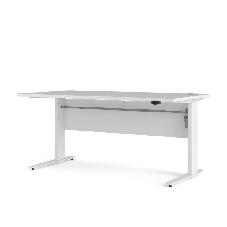 Scrivania lineare bianca 150x80cm minimal - Gonu