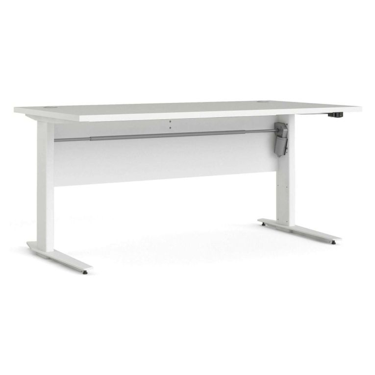 Scrivania lineare bianca 150x80cm minimal - Gonu