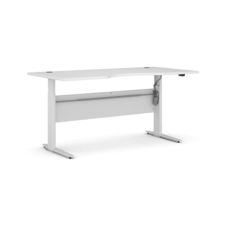 Scrivania lineare bianca 180x90cm - Agretto
