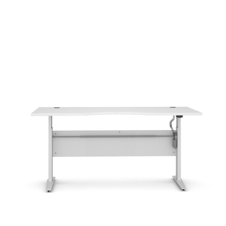 Scrivania lineare bianca 180x90cm - Agretto