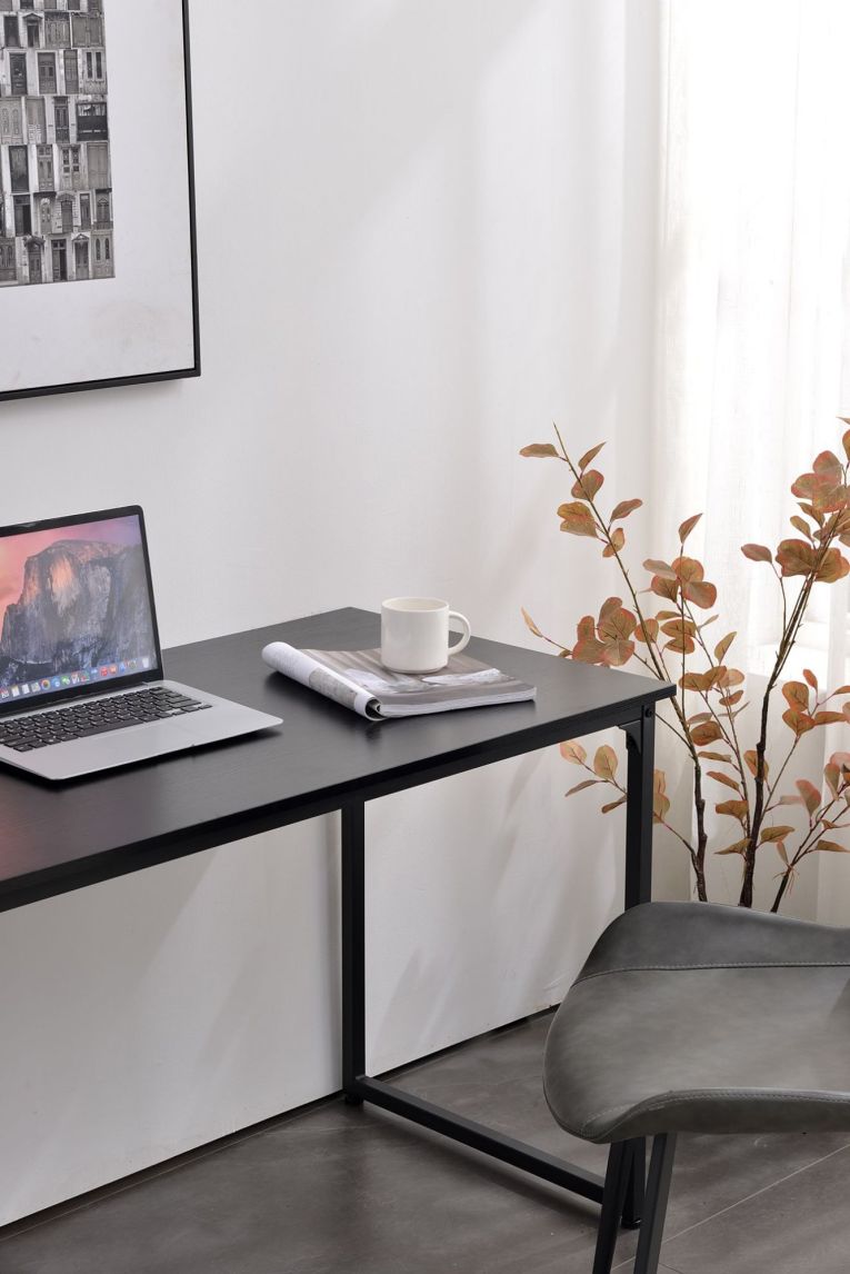 Scrivania lineare nera 60x140cm - Alecxander