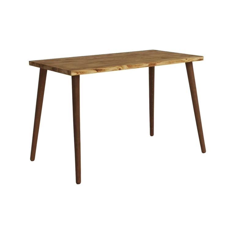 Scrivania lineare quercia 110x60cm piano in legno massello - Melita