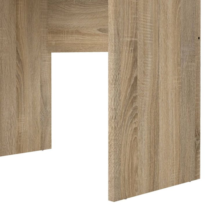 Scrivania lineare quercia 120x48cm con 3 cassetti - Andre