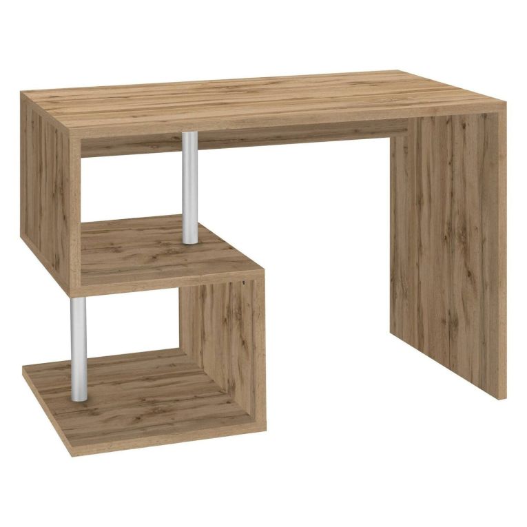 Scrivania lineare rovere 100x50cm - Acan