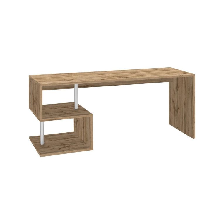 Scrivania lineare rovere 180x60cm - Poseidone