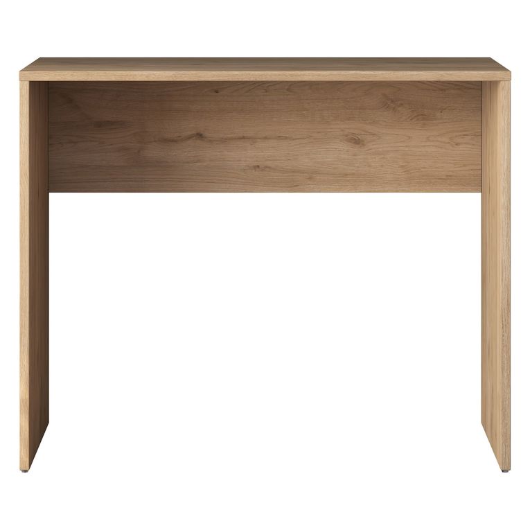 Scrivania Marrone Rovere un Ripiano Sfumatura Colore Ripiano Rovere 90x40x73h cm, Materiale Piano in Legno Nobilitato - Urio