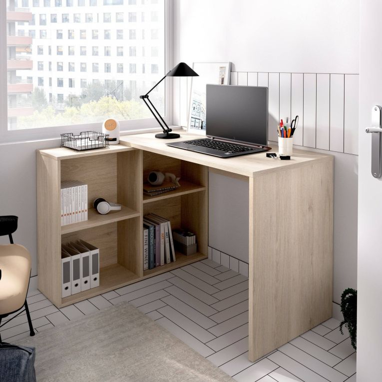 Scrivania modulabile rovere 121x96cm - Apricot