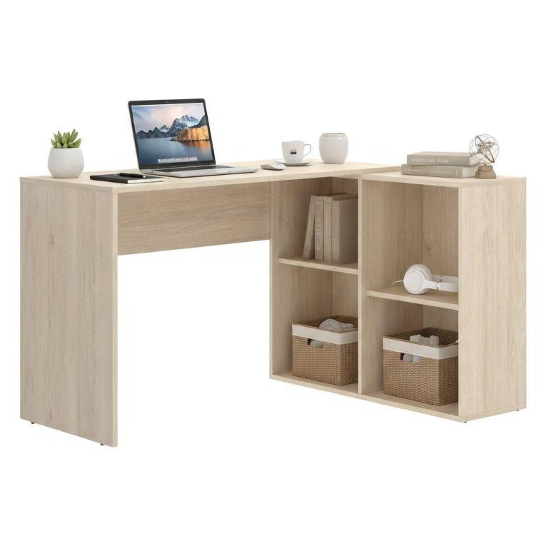 Scrivania modulabile rovere 121x96cm - Apricot