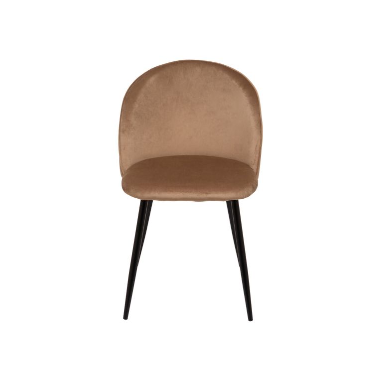 Sedia Beige 10 Sedie Imbottito, Peso Supportato 120 kg - Achito