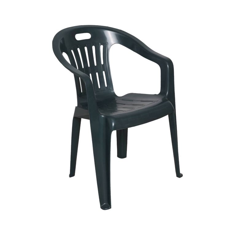Sedia da esterno Damorus, 56x55h78 cm, Verde