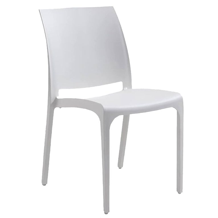 Sedia da esterno resistente bianco - Dusanbe