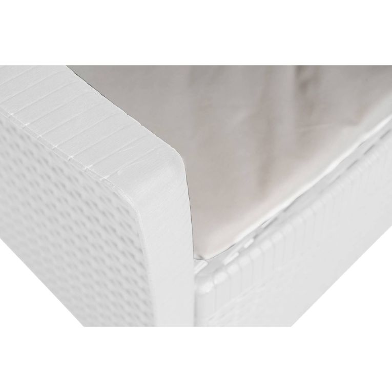 Sedia da giardino in plastica bianco - Amilton