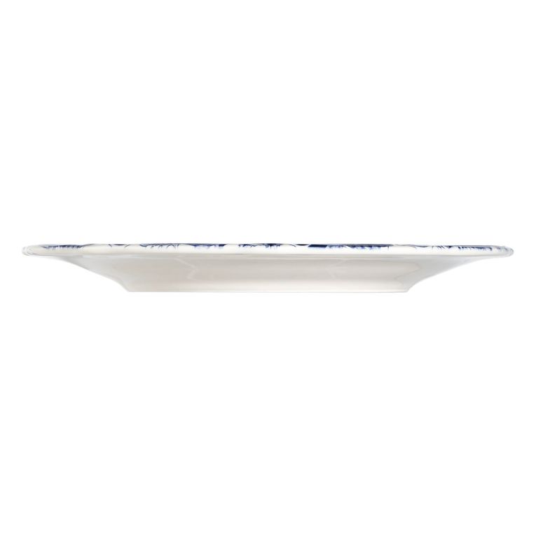 Servizio Piatti Bianco blu set da 24 Colore Struttura blu, Adatto per Lavastoviglie - Nosida