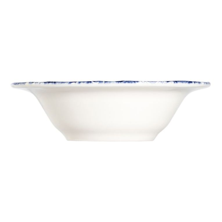 Servizio Piatti Bianco blu set da 24 Colore Struttura blu, Adatto per Lavastoviglie - Nosida