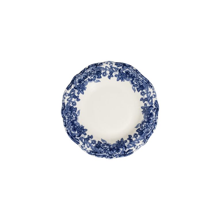 Servizio Piatti Bianco blu set da 24 Colore Struttura blu, Adatto per Lavastoviglie - Nosida