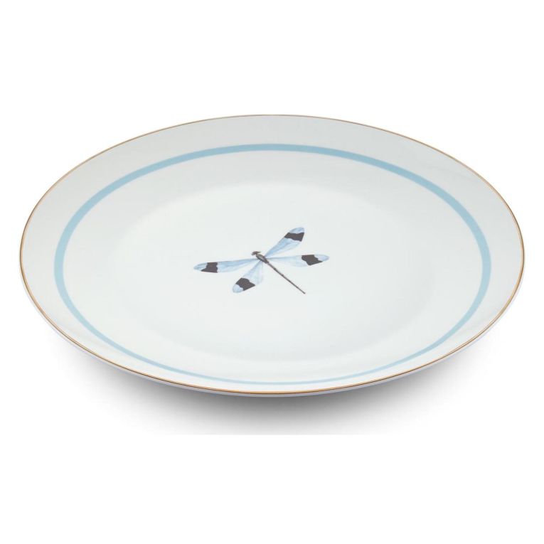 Servizio Piatti Multicolore set da 6 Adatto per Lavastoviglie, - Nilemora