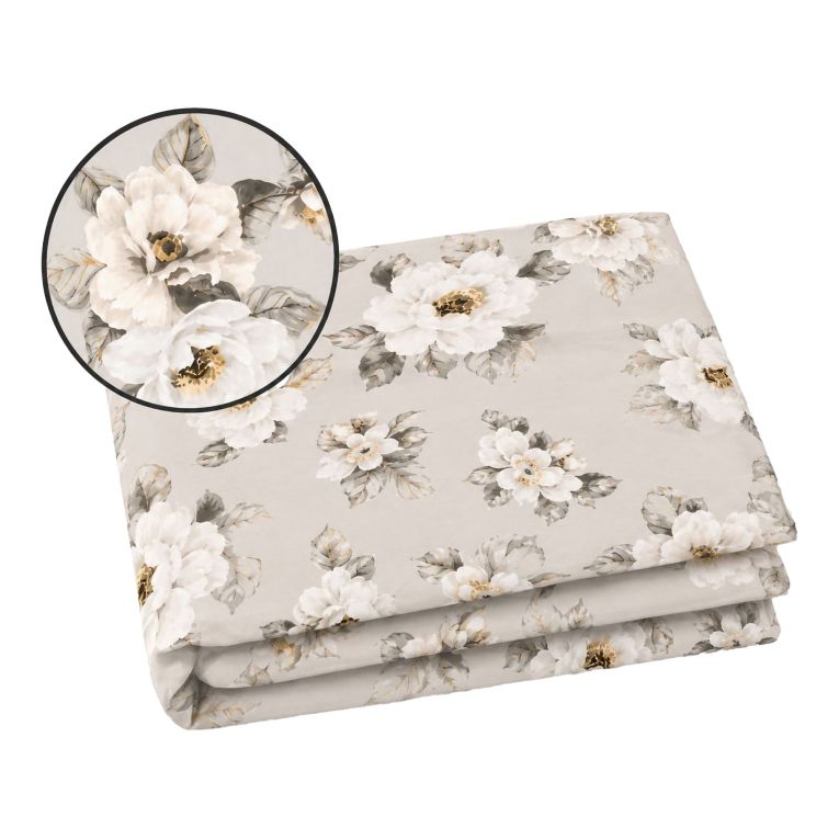 Set Completo Letto Matrimoniale Grigio Percalle 210 Fili in Cotone Pettinato e Mercerizzato, Lavabile in Lavatrice - Salohasi Luxury