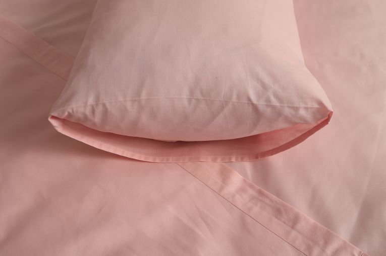 Set Completo Letto Matrimoniale Rosa 50% Cotone 50% Poliestere, Lavabile in Lavatrice - Sarisa Luxury