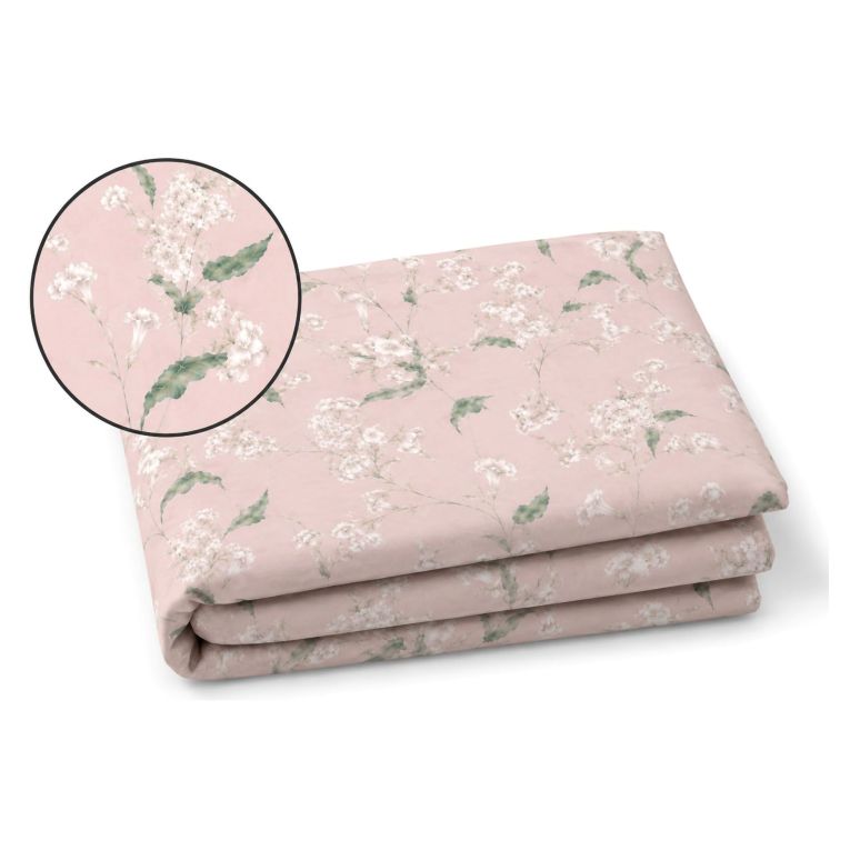 Set Completo Letto Matrimoniale Rosa Verde 100% Puro Cotone, Lavabile in Lavatrice - Rovanone Luxury