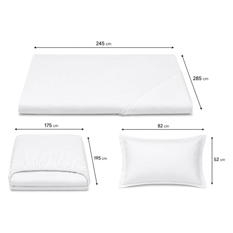 Set Completo Letto Matrimoniale Rosso 50% Cotone 50% Poliestere, Lavabile in Lavatrice - Sarisa Luxury