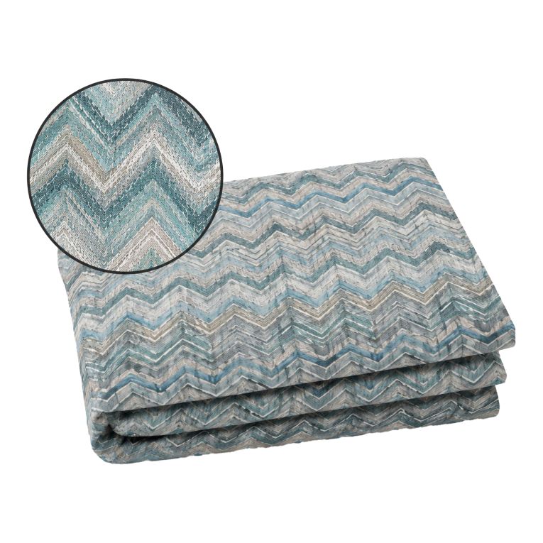 Set Completo Letto Singolo blu Verde Acqua Percalle 170 Fili in Cotone Pettinato e Mercerizzato - Rosose Luxury
