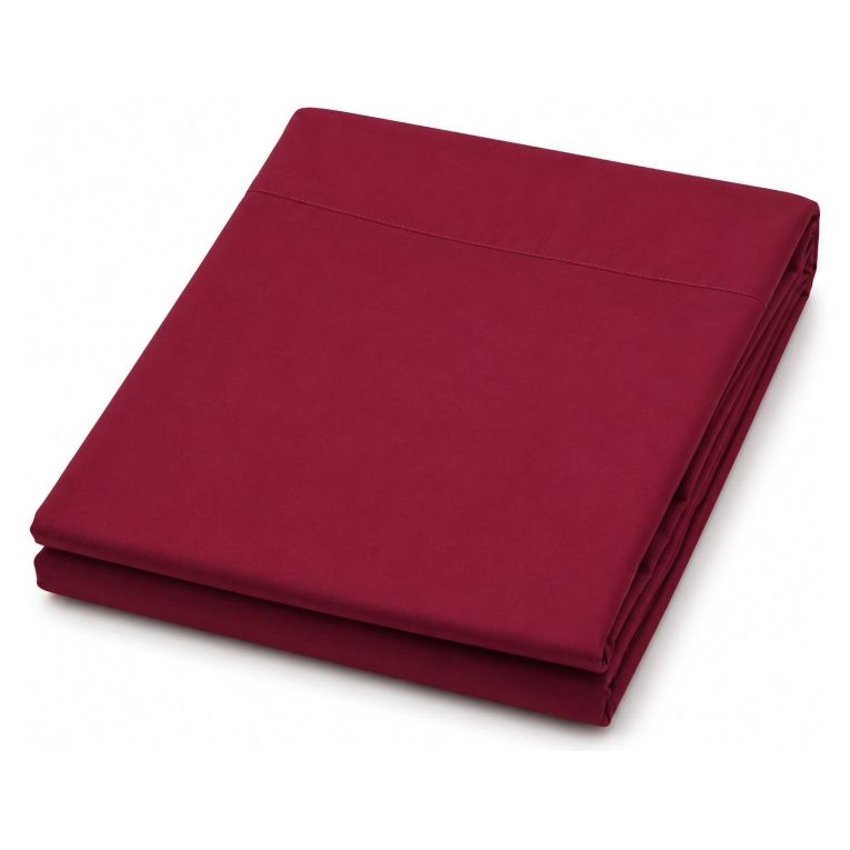 Set Completo Letto Singolo Rosso 50% Cotone 50% Poliestere, Lavabile in Lavatrice - Sapatalo Luxury