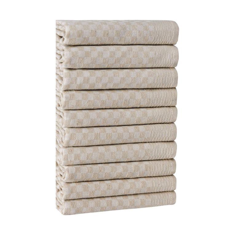 Set di 10 strofinacci Munster, 40x60 cm, Crema