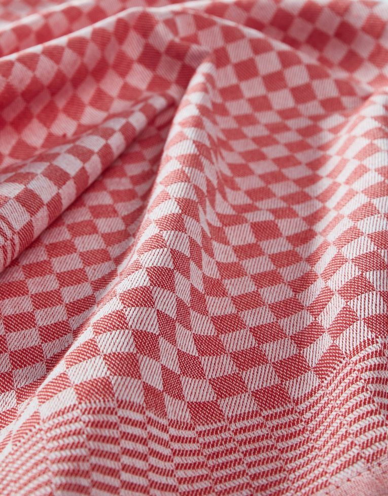 Set di 10 strofinacci Munster, 40x60 cm, Rosso