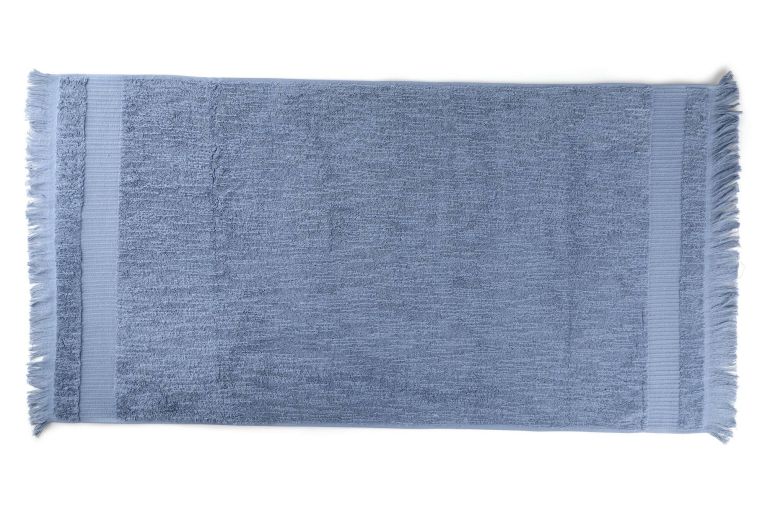 Set di 2 asciugamani Chattanooga, 50x90 cm, Blu