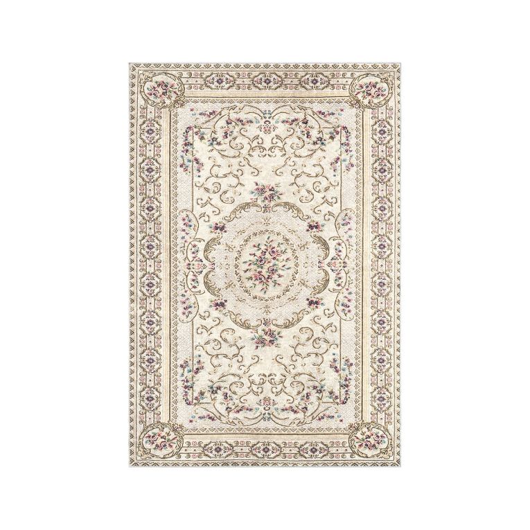 Set di 2 tappeti da bagno Michigan City, 100x60 cm, Eleganza dorata