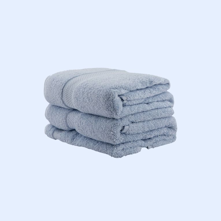 Set di 3 asciugamani Lewiston, 70x140 cm, Blu