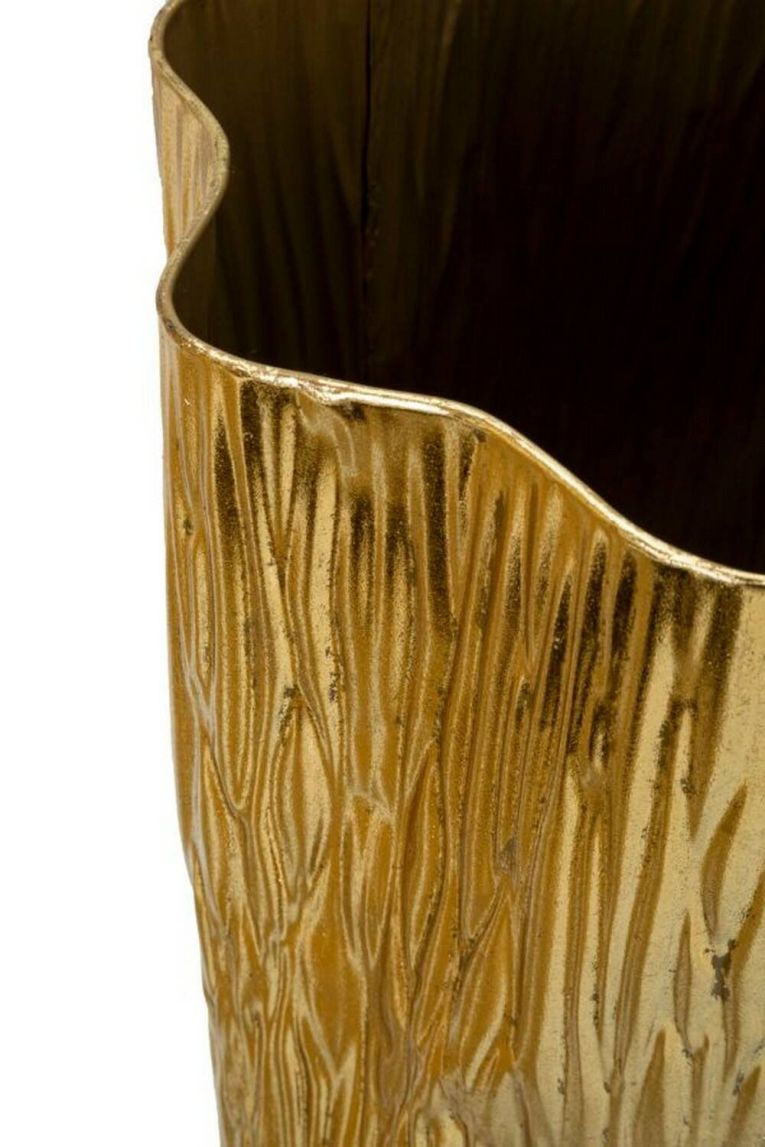 Set di 3 vasi Frentano, 41x39 h83 cm, Oro
