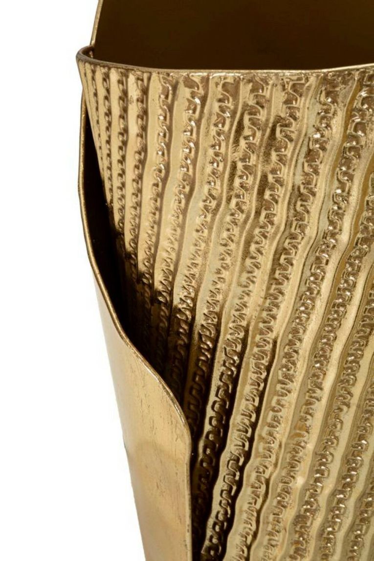 Set di 3 vasi Morrone, 39x42 h75 cm, Oro