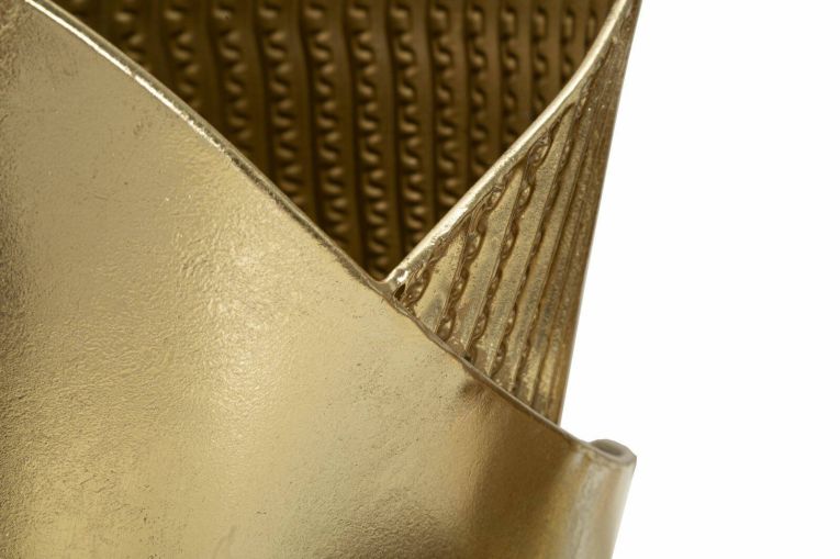 Set di 3 vasi Morrone, 39x42 h75 cm, Oro