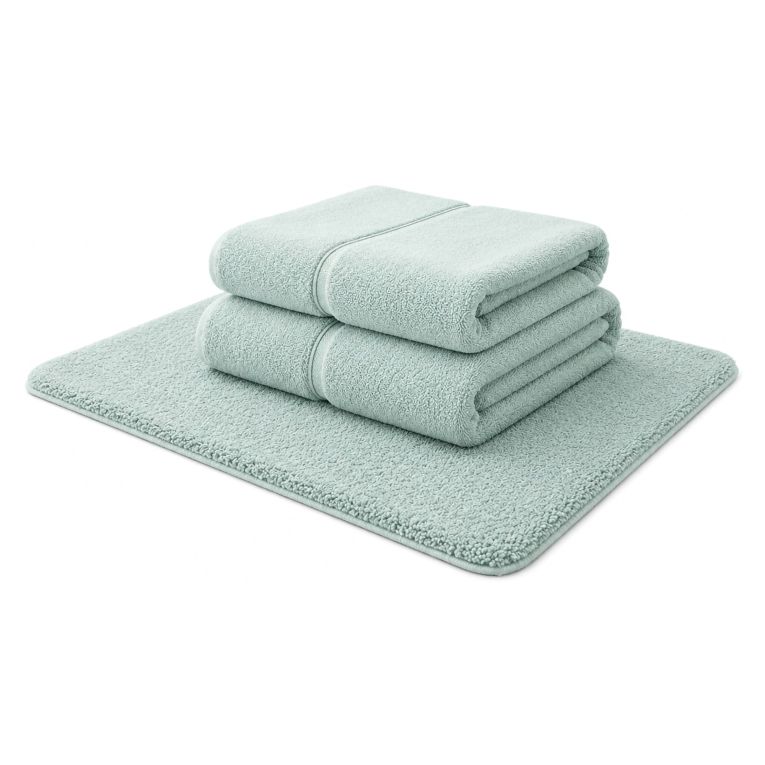 Set di Asciugamani Azzurro Tiffany 100% Puro Cotone set da 2 - Sanenere Luxury