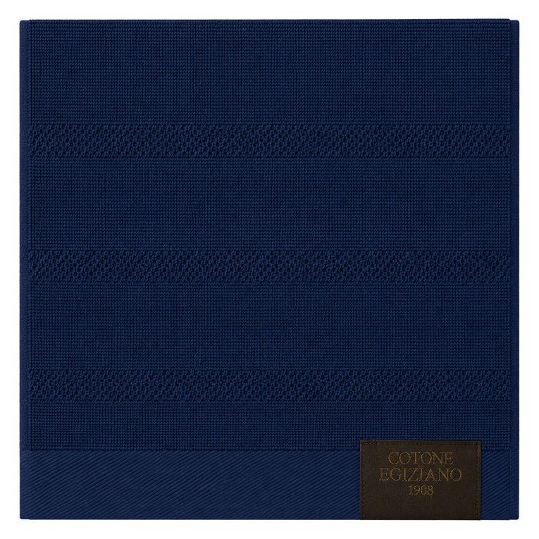 Set di Asciugamani blu 100% Cotone Egiziano Pettinato e Mercerizzato set da 7 - Saleneba Luxury