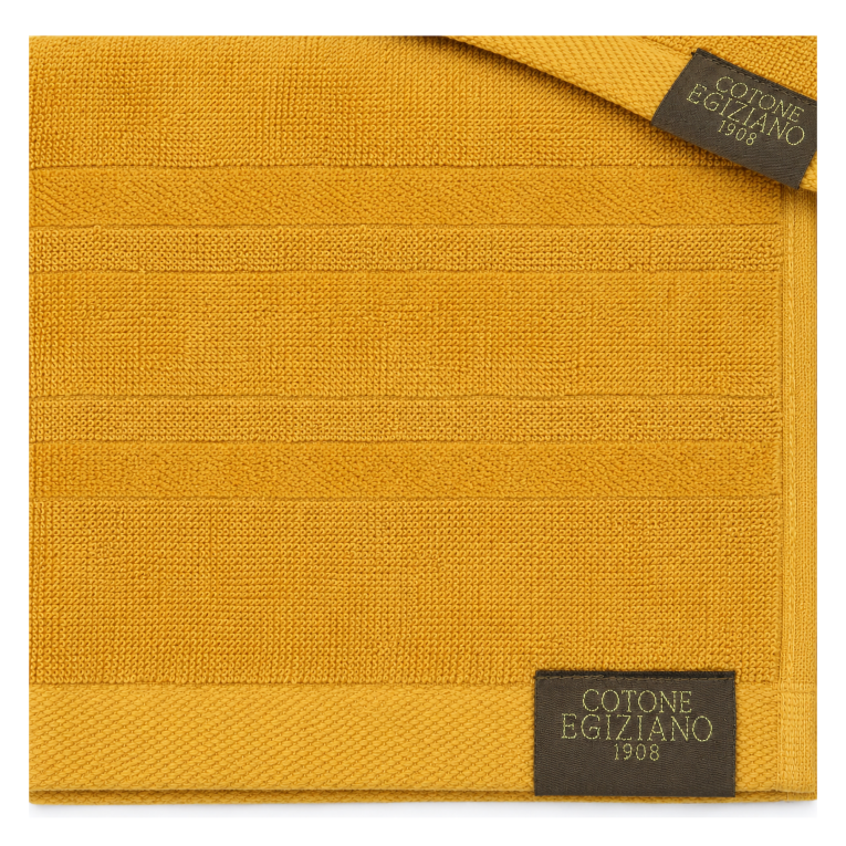 Set di Asciugamani Giallo Senape 100% Cotone Egiziano Pettinato e Mercerizzato set da 9 - Saleneba Luxury