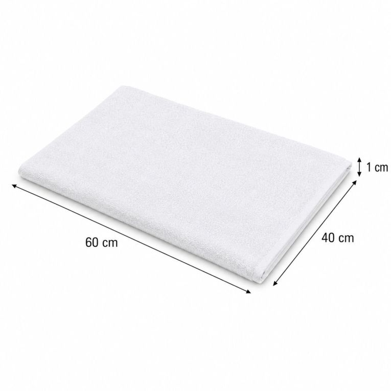 Set di Asciugamani Grigio Cadetto 100% Puro Cotone set da 2 - Sanonefa Luxury